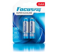 Батарейки Focusray Super ALKALINE LR6 BL2 629134