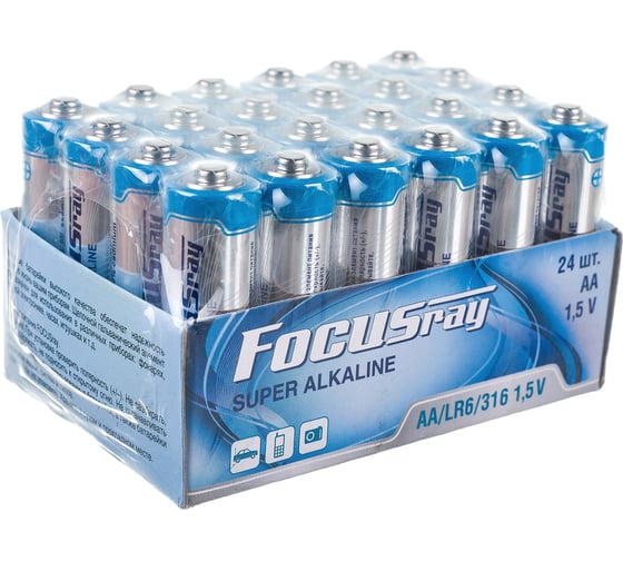 Батарейки Focusray Super ALKALINE LR6 S24 627628