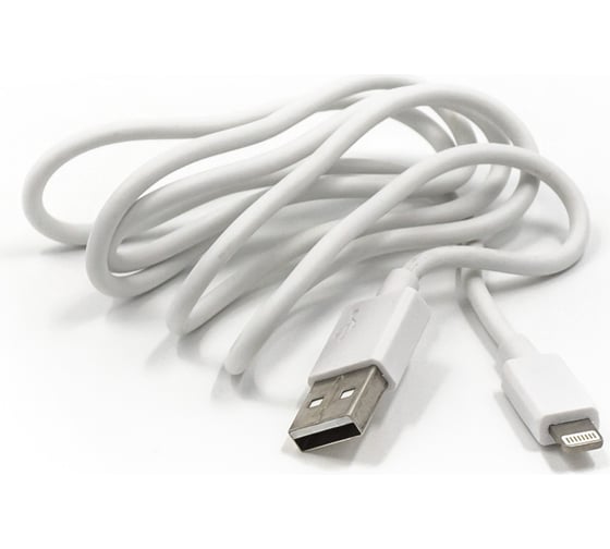 Сетевое зарядное устройство BYZ 2хUSB-А, 2.1А + кабель AM-8pin 1 м, белый 23750-ZL-720IW