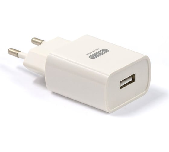 Сетевое зарядное устройство BYZ 1хUSB-А, 2.1А, белый, 23750-U8EUW
