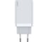СЗУ PERO TC23 GAN, USB-A QC 3.0 + USB-C PD + USB-C PD, 65W белый ТС23W 3