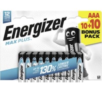 Батарейка Energizer Max Plus LR03 10+10 бл. 20 7638900451269