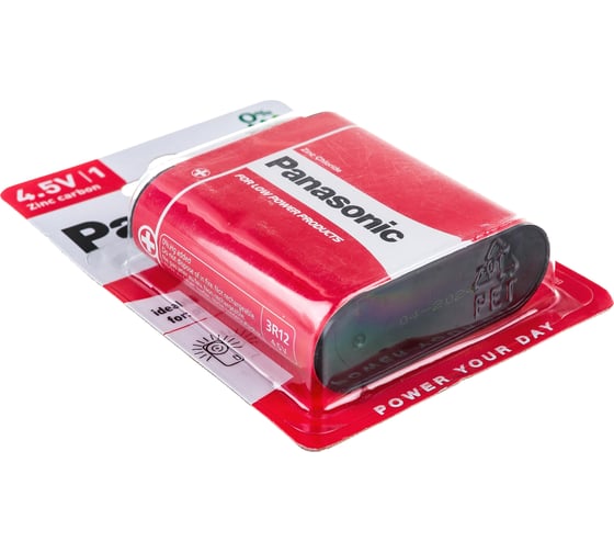 Батарейка Panasonic 3R12 Zinc Carbon Bl1 349