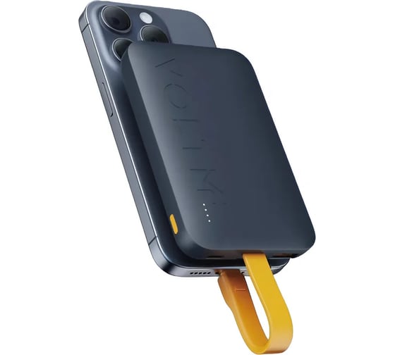 Внешний АКБ VOLTME Hypercore HP10C 10000 mAh 2хUSB-С+USB-A 22.5W, PD3.0, QC4+, Темно Серый Металлик, B3027