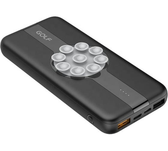 Внешний аккумулятор GOLF W21 Powerbank 10000 mah Black 30015089