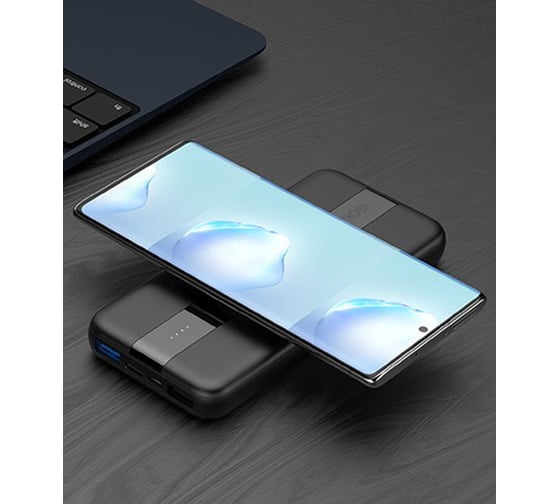 Внешний аккумулятор GOLF W21 Powerbank 10000 mah Black 30015089