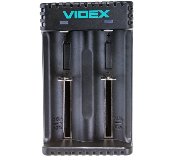 Зарядное устройство Videx пустое, 1-2 х Li-ion, 18650, 16340, 14500 VCH-L200