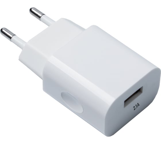 Сетевое зарядное устройство Exployd 1 USB 2.1A белый EX-Z-455