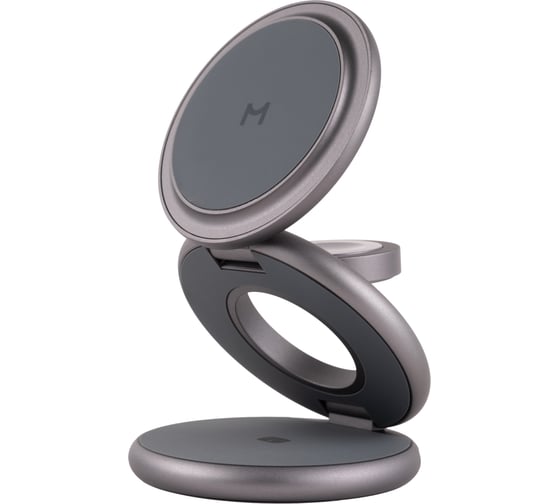 Складное беспроводное зарядное устройство MAGSSORY Disc Signature Edition 3 в 1 для Samsung, с магнитами WCH053m
