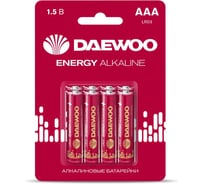 Алкалиновый элемент питания DAEWOO AAA/LR03 1.5В Energy Alkaline BL-8 (уп.8шт) 5031111