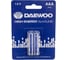 Батарейка Алкалиновый элемент питания DAEWOO AAA/LR03 1.5В High Energy Alkaline BL-2 (уп.2шт) 5030350 6