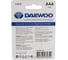 Батарейка Алкалиновый элемент питания DAEWOO AAA/LR03 1.5В High Energy Alkaline BL-2 (уп.2шт) 5030350 3