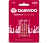 Батарейка Алкалиновый элемент питания DAEWOO AAA/LR03 1.5В Energy Alkaline BL-2 (уп.2шт) 5029873