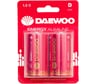 Батарейка Алкалиновый элемент питания DAEWOO D/LR20 1.5В Energy Alkaline BL-2 (уп.2шт) 5030022