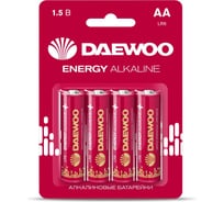 Алкалиновый элемент питания DAEWOO AA/LR6 1.5В Energy Alkaline BL-4 (уп.4шт) 5029781 17371578