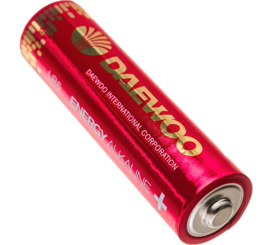 Батарейка Алкалиновый элемент питания DAEWOO AA/LR6 1.5В Energy Alkaline BL-4 (уп.4шт) 5029781