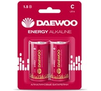 Алкалиновый элемент питания DAEWOOй C/LR14 1.5В Energy Alkaline BL-2 (уп.2шт) 5029996 17371632