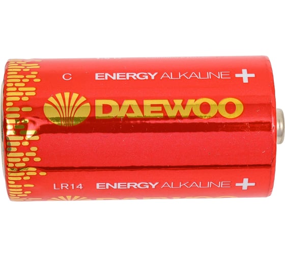 Батарейка Алкалиновый элемент питания DAEWOOй C/LR14 1.5В Energy Alkaline BL-2 (уп.2шт) 5029996