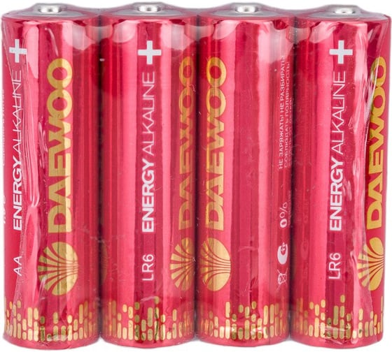 Батарейка Алкалиновый элемент питания DAEWOO AA/LR6 1.5В Energy Alkaline Pack-96(уп.96шт) 5029811