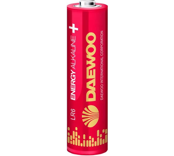 Батарейка Алкалиновый элемент питания DAEWOO AA/LR6 1.5В Energy Alkaline BL-2 (уп.2шт) 5029750