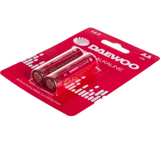 Батарейка Алкалиновый элемент питания DAEWOO AA/LR6 1.5В Energy Alkaline BL-2 (уп.2шт) 5029750