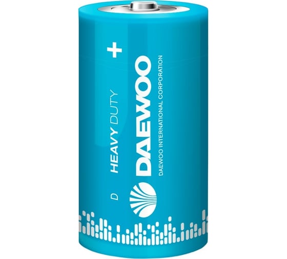 Батарейка Солевой элемент питания DAEWOO D/R20 1.5В Heavy Duty 2S (уп.2шт) 5029453