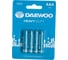 Батарейка Солевой элемент питания DAEWOO AAA/R03 1.5В Heavy Duty BL-4 (уп.4шт) 5029361 4