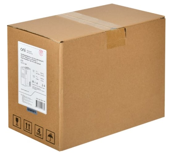 Преобразователь частоты ONI K751 380В 3Ф 7,5-11кВт 17-25А K751-33-75N11TM