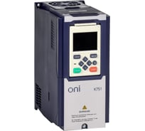 Преобразователь частоты ONI K751 380В 3Ф 2,2кВт 5,6А встроенный тормоз K751-33-22NTM