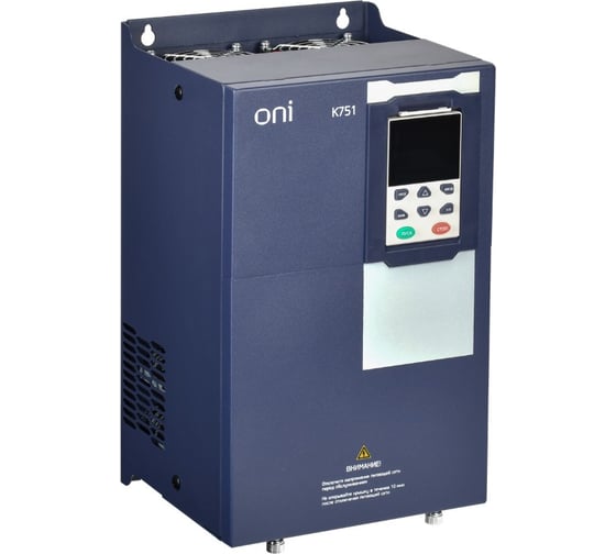 Преобразователь частоты ONI K751 380В 3Ф 22-30кВт 45-60А K751-33-2230TM 1