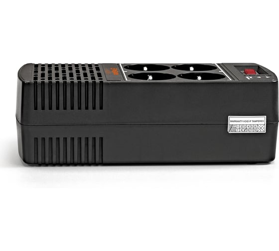 Стабилизатор ExeGate Power AD5000-1200 1200VA/600W, диапазон 150-280В, 4 евророзетки 285940