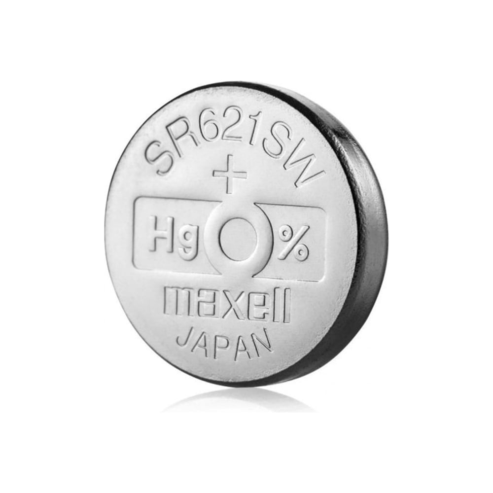 Серебряно-цинковая батарейка Maxell SR- 621SW 364 1PC 0% Hg 18292700 ...