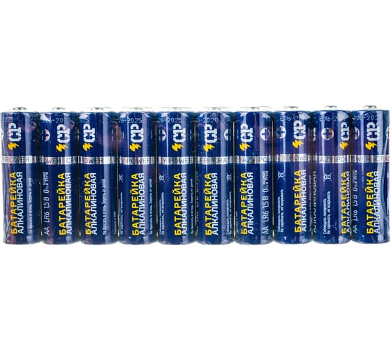 Батарейка Алкалиновый элемент питания CP AA/LR6 1.5В (10 шт. уп) 5027695