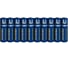 Батарейка элемент питания алкалиновый CRAZYPOWER AA/LR6 1.5В (10 шт. уп) 5027695 1