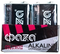 Алкалиновая батарейка ФАZА 6LR61 Alkaline Pack-4 5030602