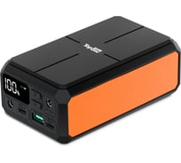 Внешний аккумулятор TopON 30000mAh (111Wh) Type-C1 PD 100W, Type-C2 PPS 27W, USB 22.5W, DC 12V-24V 84W, Qi 10W Черный TOP-MAX3