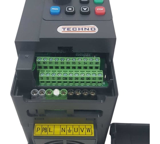 Частотный преобразователь TECHNO FC-0.7L1-220V 4A, 0,75кВт, 220B 801007