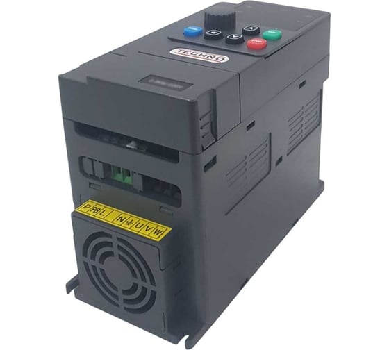 Частотный преобразователь TECHNO FC-0.7L1-220V 4A, 0,75кВт, 220B 801007