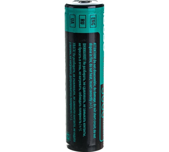 Аккумулятор Videx 18650 3000mAh 1pcs/box с защитой VID-18650-3.0-WP