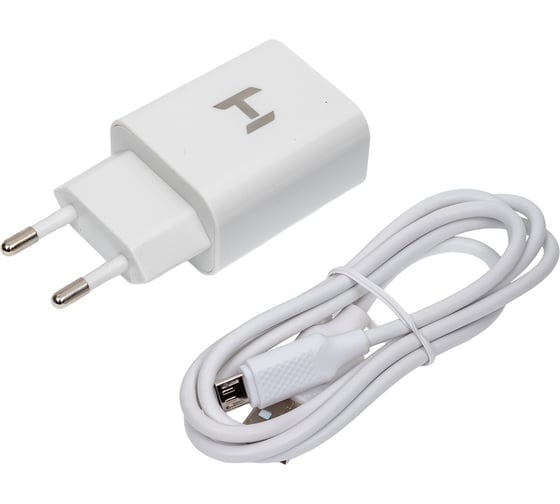 Сетевое зарядное устройство HARPER WCH-5118 White tpc cbl H00002150 1