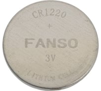 Батарея FANSO диоксид марганцевая (Li-MnO2), CR1220 3200976
