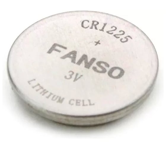 Батарея FANSO диоксид марганцевая (Li-MnO2), CR1225 3200977