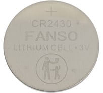 Батарея FANSO диоксид марганцевая (Li-MnO2), CR2430 3200980