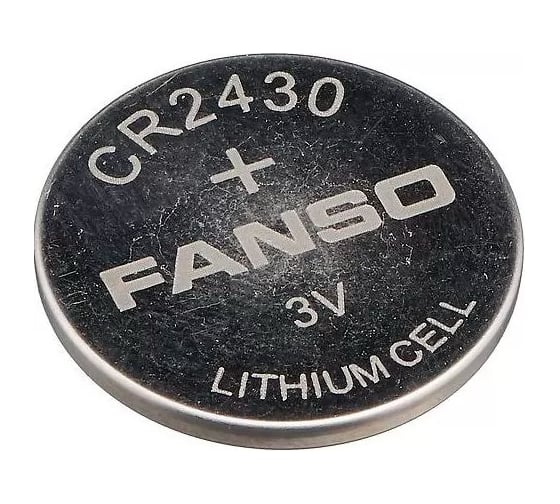 Батарея FANSO диоксид марганцевая (Li-MnO2), CR2430 3200980 1