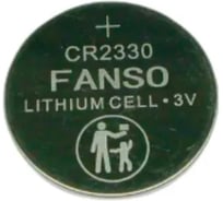 Батарея FANSO диоксид марганцевая (Li-MnO2), CR2330 4076575