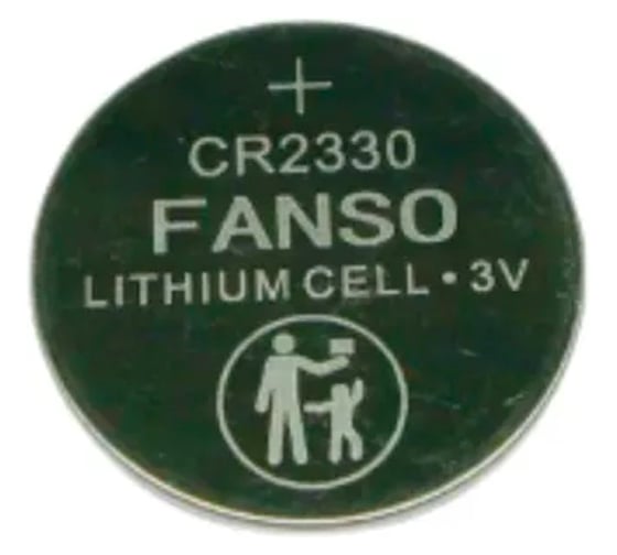 Батарея FANSO диоксид марганцевая (Li-MnO2), CR2330 4076575