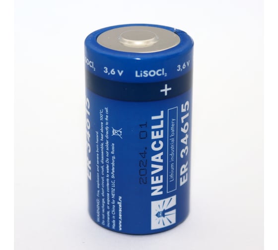 Элемент питания Nevacell ER34615 19000 mah box 10 4687206134270