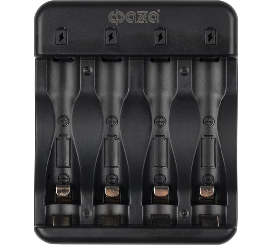 Зарядное устройство ФАZА CND-4I-14 4 х АА/ААА, питание разъем USB TYPE-C 5057494 1
