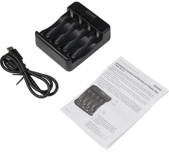 Зарядное устройство ФАZА CND-4I-14 4 х АА/ААА, питание разъем USB TYPE-C 5057494