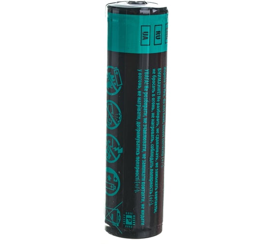 Аккумулятор Videx 18650 2800mAh 1pcs/box с защитой VID-18650-2.8-WP